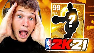 My First Crazy Pack Opening PULL  NBA 2K21 No Money Spent 16 [upl. by Crudden]