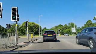 Day out to Telford Via Clee hill and Shrewsbury on the A49 Timelapse [upl. by Anad]