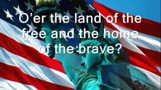 USA National Anthem with lyrics by Jaimina Johnston [upl. by Eentruoc]