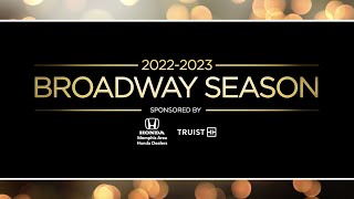 Orpheum Theatre  Broadway Season Announcement 20222023 [upl. by Anoirtac]