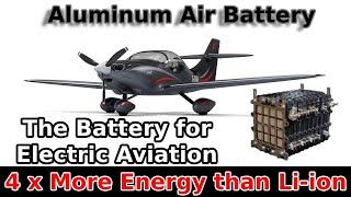 Aluminum Air battery The battery for electric Aviation [upl. by Clark]