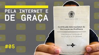 COMO TIRAR O CERTIFICADO INTERNACIONAL DE VACINAÇÃO DE FEBRE AMARELA CIVP [upl. by Valonia313]