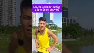 Những sai lầm thường gặp khi mới chạy bộ running chaybomoingay sports thethao marathon chay [upl. by Oswald]