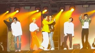 220408 Taekook Dancing  Airplane Pt2 Baepsae BTS Fancam Permission to Dance PTD On Stage Las Vegas [upl. by Kincaid256]