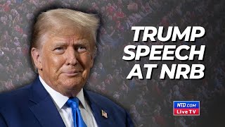 LIVE Trump Speaks at NRB 2024 Convention [upl. by Gaulin669]