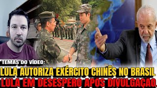 5 EXÉRCITO CHINÊS NO BRASIL DESESPERO NO PLANALTO APÓS RESULTADO DE PESSQUISA DE MARÇAL [upl. by Nadoj]