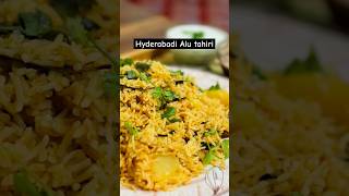 Hyderabadi ALU Tahiri recipenewfoodfypforyourecipeviralshorttrendingchallengecookingvlog [upl. by Bowrah]