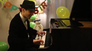 Happy Birthday  Jazzy Piano Arrangement by Jonny May [upl. by Chema84]