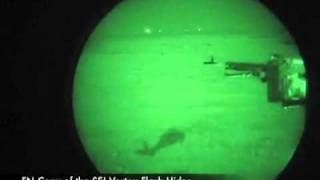 Smith Enterprise Vortex on M240 Machinegun Night Aerial Gunnery [upl. by Lilly]