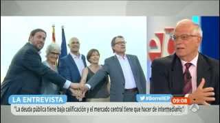 Borrell quotAlguien tendría que decirle a Forcadell en qué consiste ser presidente de un Parlamentoquot [upl. by Yessac]