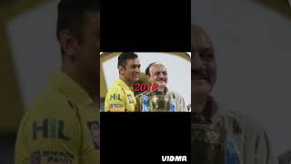 MSD ipl journey 2008 to 2024 viral cricket short  ipl [upl. by Eli]