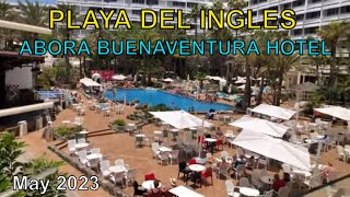 PLAYA DEL INGLES Abora Buenaventura Hotel  Promenade May 2023 Gran Canaria [upl. by Havot532]