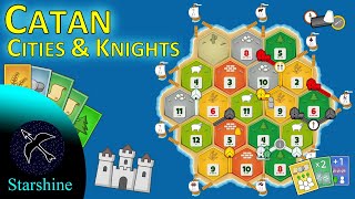 How to play Catan Learn Cities and Knights on Colonist IO 📖 ★ Quick guide to learn the expansion [upl. by Tolmann818]