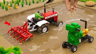 diy mini tractor wood trolley  wood cutting machine science project drcreatorsnp [upl. by Acimad912]