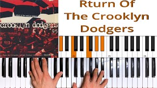 Crooklyn Dodgers 95  Return Of The Crooklyn Dodgers Keyboard Chord Tutorial How to play Piano [upl. by Ardeahp887]