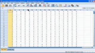 Replace Missing Values  ExpectationMaximization  SPSS part 1 [upl. by Obmar389]