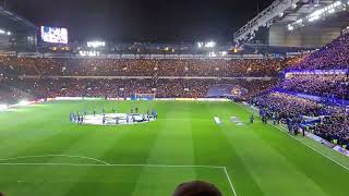 Chelsea vs Dortmund I Match Opening Light Show I Champions League March 23 [upl. by Elockcin]