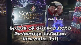 Spirit of Winter 2023 Sovereign Estates  Waconia MN [upl. by Kram496]