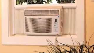 Learn How to Install a Haier Air Conditioner Into a Double Hung Window [upl. by Serica967]