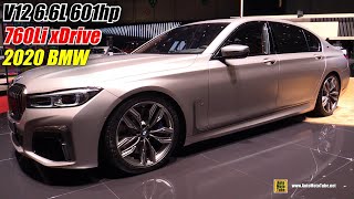 2020 BMW 760Li xDrive V12  Exterior and Interior Walkaround  2019 Geneva Motor Show [upl. by Alleyne88]