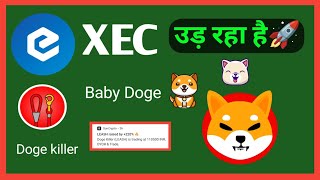 XEC Price Prediction 2025  Doge Killer Leash News Today  All Information BTC [upl. by Kataway]