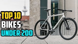 Best Bikes 10 Best Bikes Under 200 Dollars In 2024 [upl. by Stedmann]