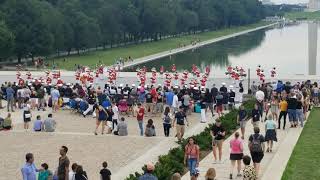 Commandants own 2019 Lincoln Memorial Sunset Parade [upl. by Zared948]