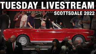 2022 SCOTTSDALE AUCTION  Tuesday January 25 2022  BARRETTJACKSON LIVESTREAM [upl. by Corwun756]