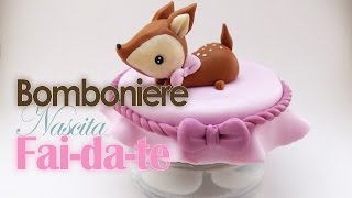 Bomboniera nascita fai da te  DIY birth favour  Tivibi [upl. by Oinoitna465]