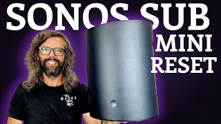 Sonos Sub MINI Reset UK [upl. by Bardo295]