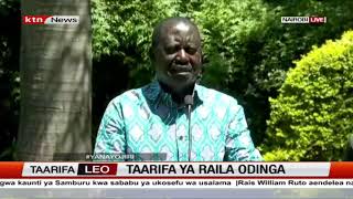 Raila Odinga I am ready to go for the chairmanship of the African Union [upl. by Amla]