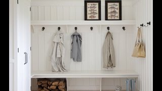 DIY Mudroom Bench and Lockers Part 4 On a Budget [upl. by Crystie]