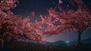 Spring Blossoming Trees Background Nature Sounds Sleep Video [upl. by Alphonsa814]