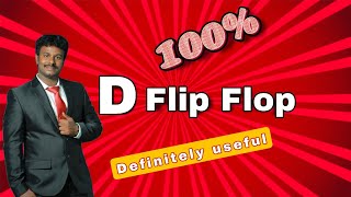 D Flip Flop in Tamil  Digital Electronics in Tamil  Digital logic circuits in tamil [upl. by Cagle815]