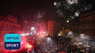 INCREDIBLE SCENES 🎆  Naples goes wild for first Scudetto since 1990 [upl. by Kassel286]