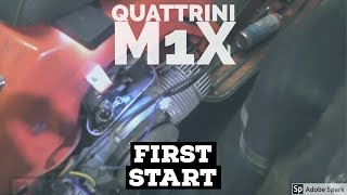 vespa QUATTRINI M1X first start  FMPguides  Solid PASSion [upl. by Nnanaej]