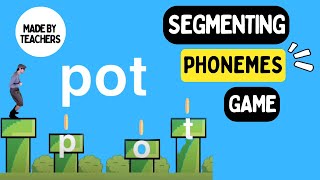 Segmenting Phonemes  Phonemic Awareness Game [upl. by Manas384]