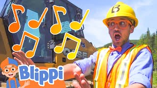 Bulldozer Song amp Dance  BLIPPI  Educational Songs For Kids [upl. by Nnaes633]