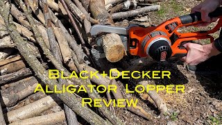 Black and Decker 20V Max Alligator Lopper Review [upl. by Aitetel]