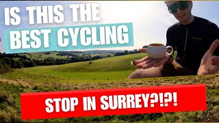 THE BEST cycling stop off in Surrey 😉☕️🍰 Episode35 [upl. by Parfitt]