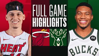 HEAT at BUCKS  FULL GAME HIGHLIGHTS  October 30 2023 [upl. by Adnilra]