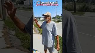 Lawrence McCormick Cleveland Homeless Man Interview Homelessness Awareness shortvideo shorts yt [upl. by Eahsan]