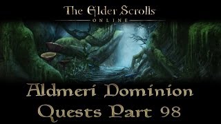 ESO  Aldmeri Dominion Quests  Part 98  Greenshade Part 13  Mist and Shadow [upl. by Lauri]