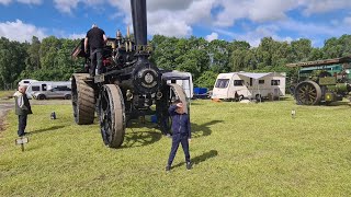 Vintage Show at Oswestry Park Hall Steam engines bikes tractors army vehicles cars etc PART 2 [upl. by Notsuj]