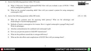 Absolute contraindication for combined oral contraceptive pill PGDMCH [upl. by Ahsinyar393]