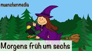 🎵 Morgens früh um sechs  Kinderlieder deutsch  Kinderlieder zum Mitsingen  muenchenmedia [upl. by Nicoline91]