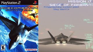 Ace Combat 4 PS2 Walkthrough  Mission 17 Siege of Farbanti [upl. by Nabla]