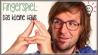 Das kleine Haus Kinderreim  Fingerspiele mit herrH [upl. by Drawdesemaj]