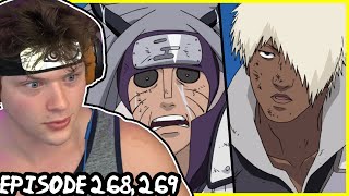 DARUI VS GINKAKU AND KINKAKU Naruto Shippuden REACTION Episode 268 269 [upl. by Yukio]