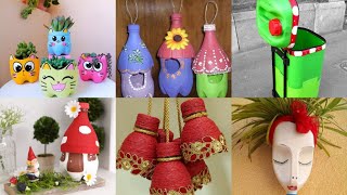 Recycling plastic bottle crafts ideas3  plastic bottle design [upl. by Airamzul]